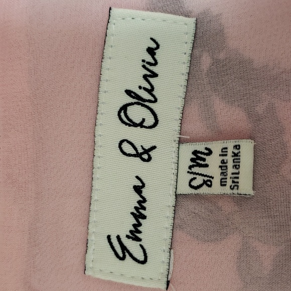 Beautiful Peony Floral Print 100% Soft Viscose Emma & Olivia 3/4 Sleeve Kimono - Picture 8 of 9